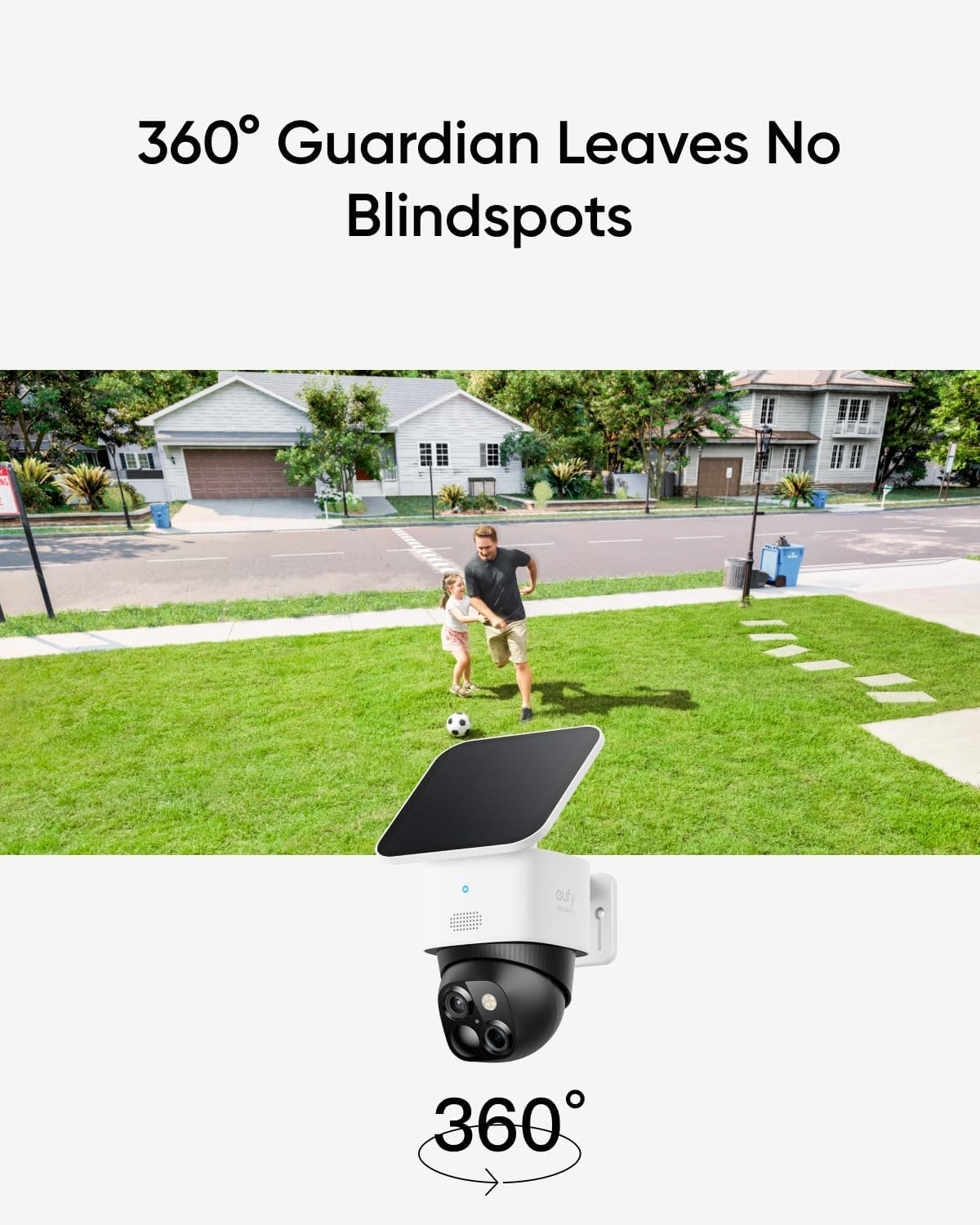 eufy Security 3K Dual Camera,Solocam S340,Security Camera Outdoor Wireless