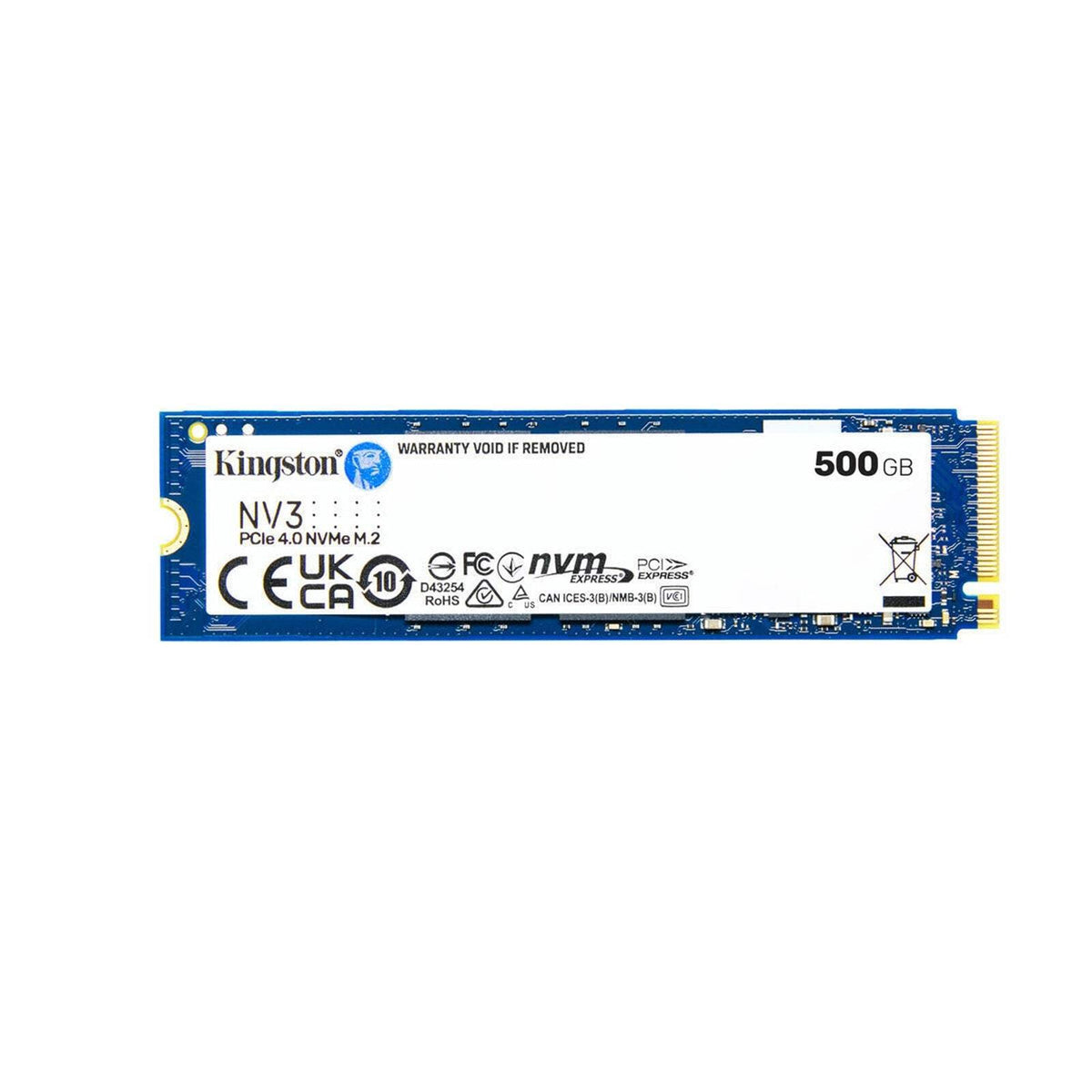 Kingston 500Gb Nv3 M.2 Solid State Drive Pcie Gen4 X4 Nvme