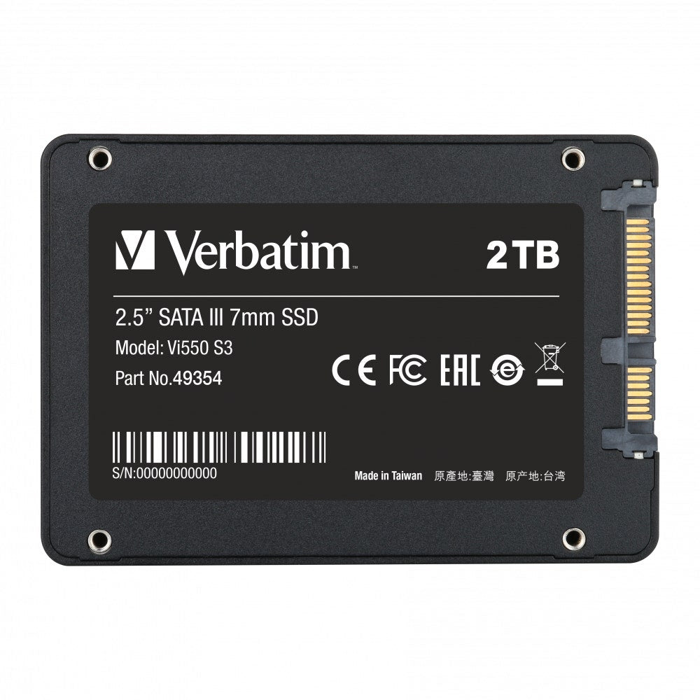 Verbatim Vi550 S3 2.5" 2 TB Serial ATA III SSD