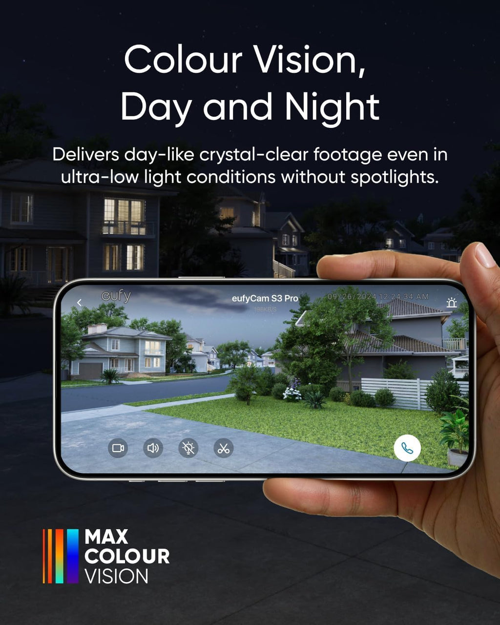 eufy Security eufyCam S3 Pro Solar Security Camera Outdoor (2-Cam kit)