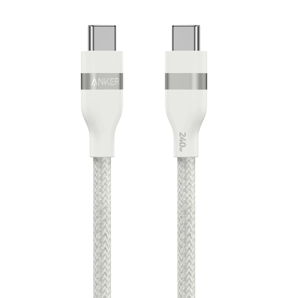 Anker 240W Zolo USB C to C Cable (3ft,0.9m), C Charger 1m, White