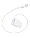 Belkin UltraCharge USB-C Plug Charger 45W with 2.3ft (80cm) Retractable USB C Cable & USB C Port, Fast Charging for iPhone 17 & 16 Series, Galaxy S26 Series, AirPods, Tablet, MacBook, Laptop