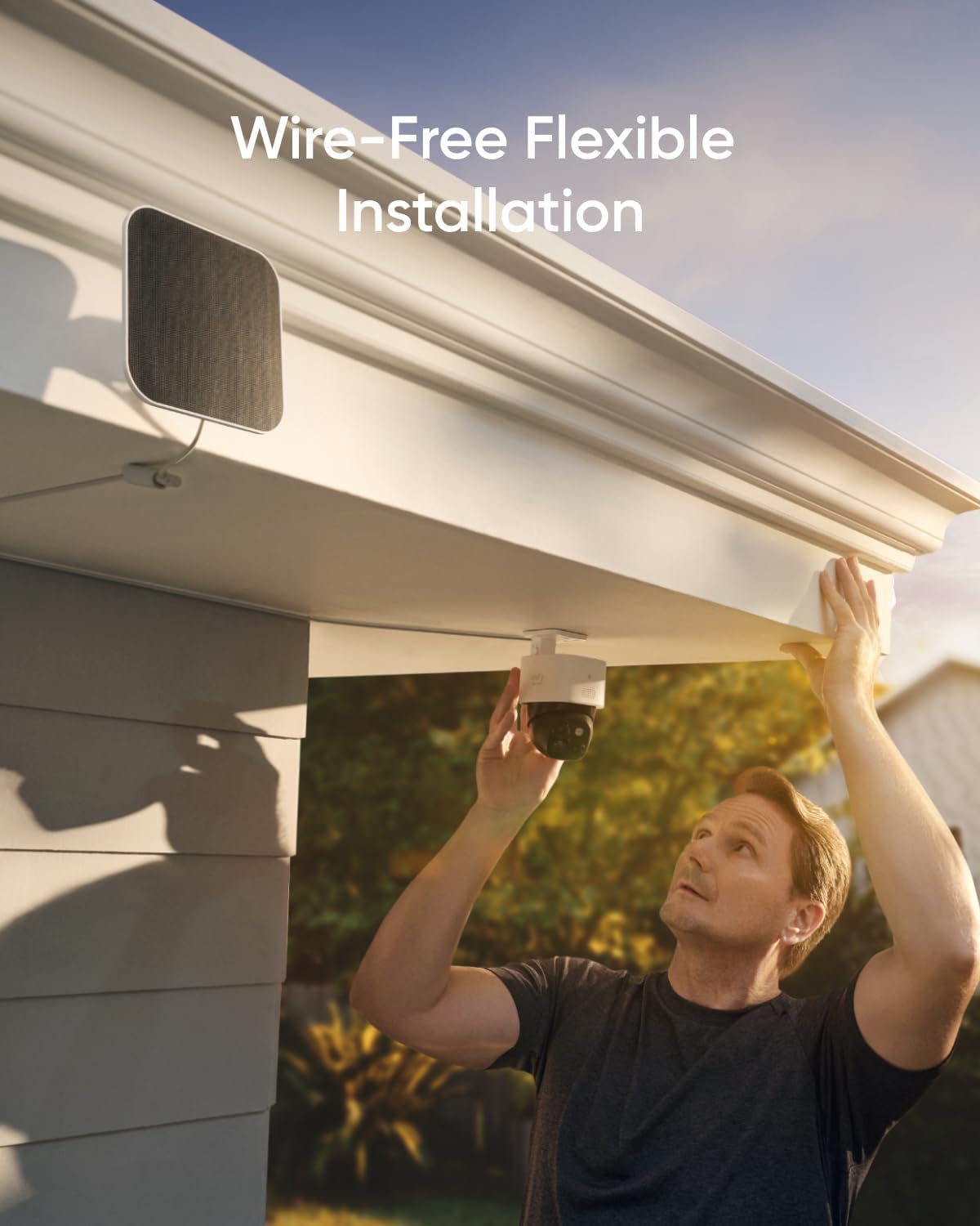 eufy Security 3K Dual Camera,Solocam S340,Security Camera Outdoor Wireless