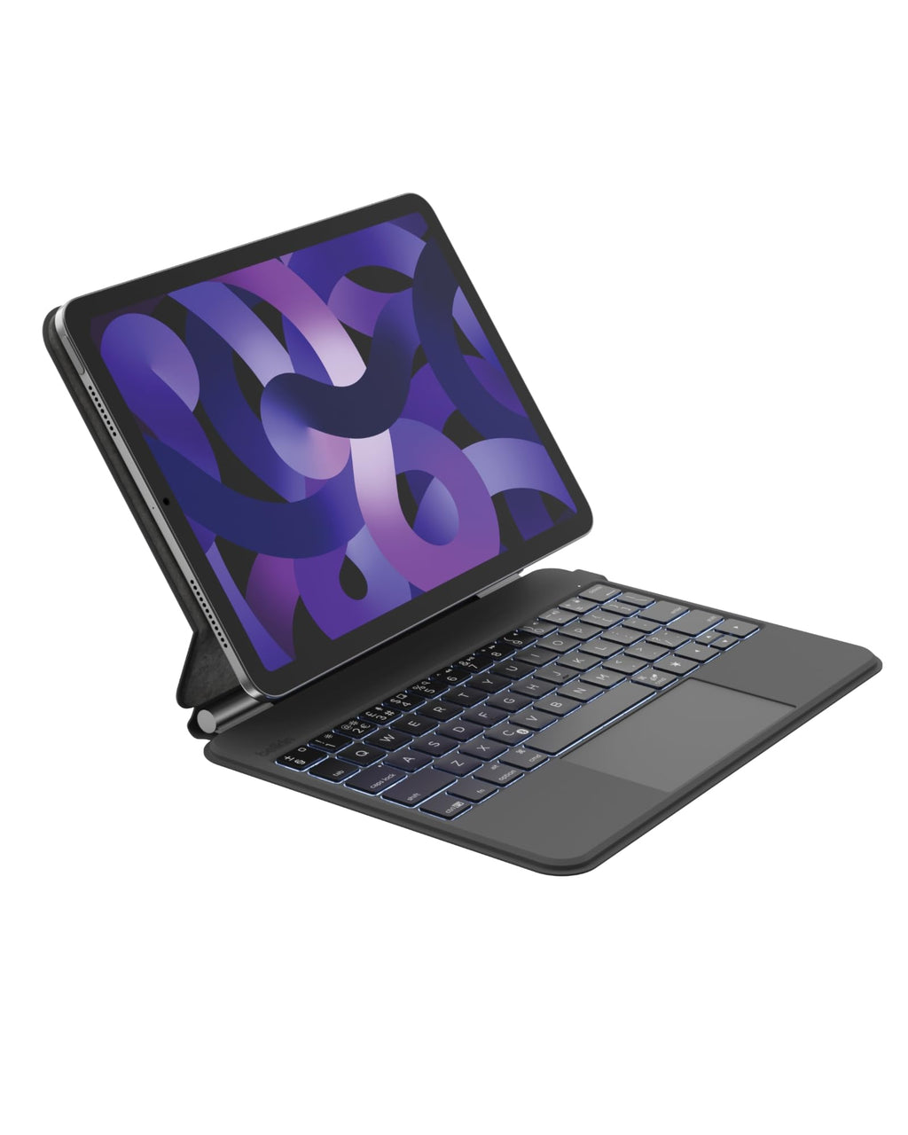 Belkin Pro iPad Keyboard Case with Magnetic Stand, Backlit Bluetooth Keyboard, Precision Trackpad, Magnetic Apple Pencil Storage, QWERTY, Media Shortcuts, Designed for iPad Pro 11” M4/M5