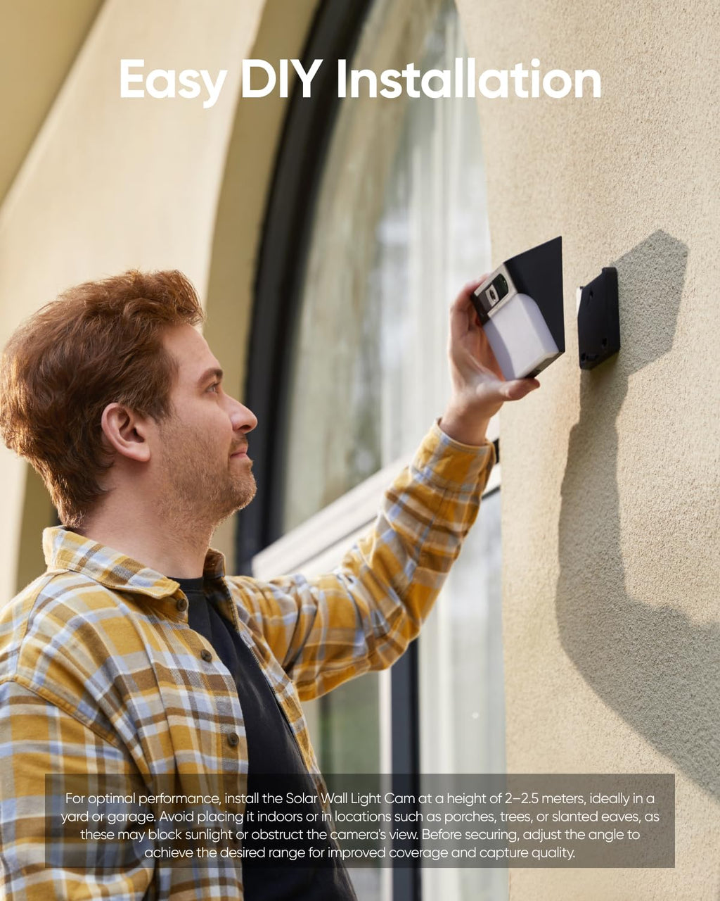 eufy Security Solar Wall Light Cam S120, 1080P Camera, Forever Power