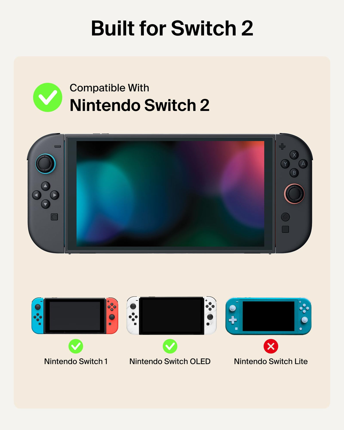 Belkin Gaming Nintendo Switch 2 Charger Case with 10K Power Bank - Charcoal