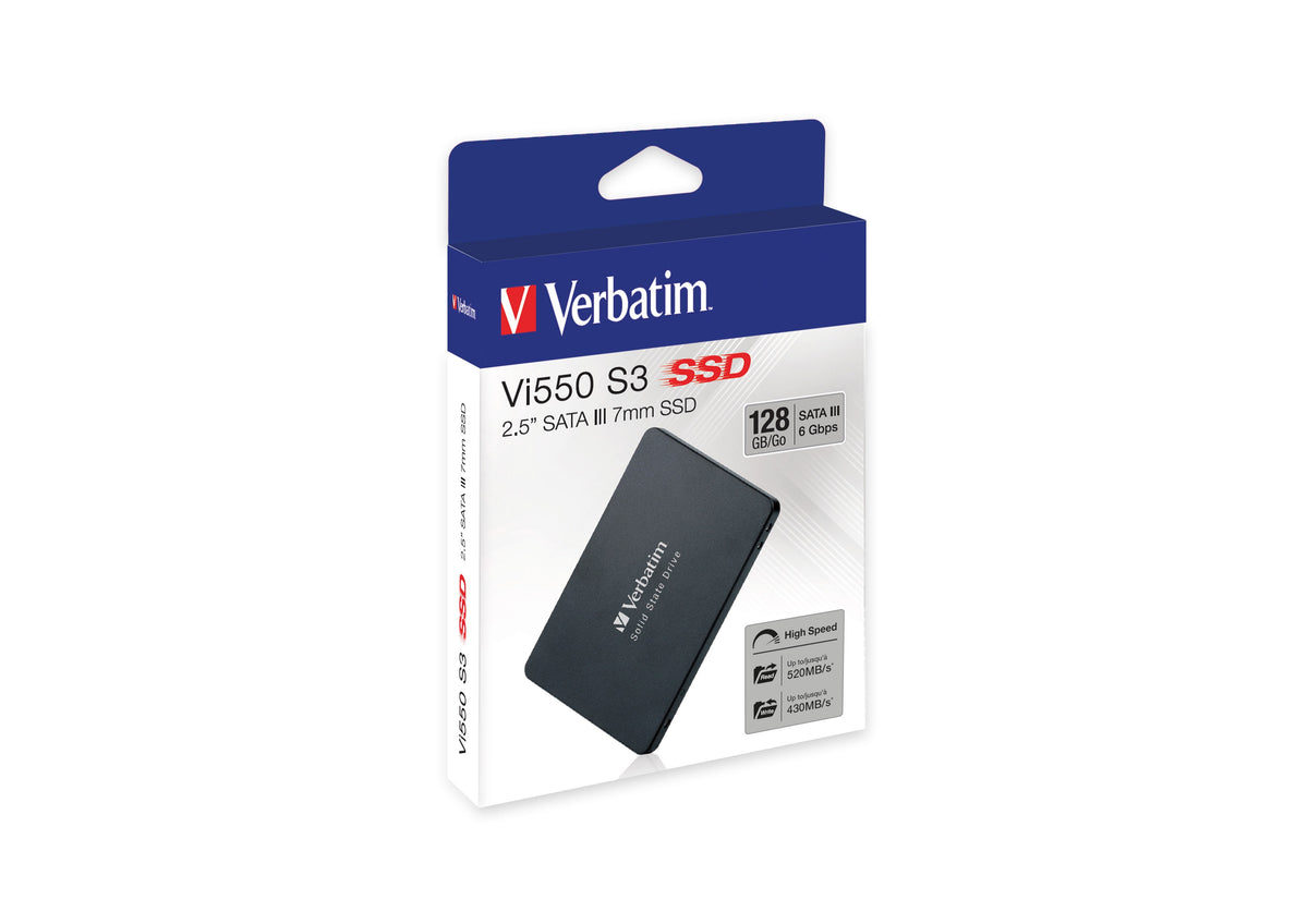 Verbatim Vi550 2.5" 128GB Serial ATA III 3D NAND SSD