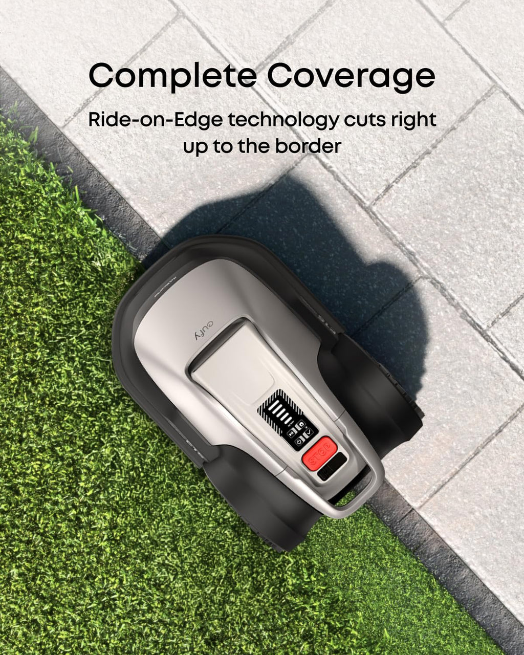 eufy Robot Lawn Mower E18, Max 0.3 Acres, Vision Navigation,1200 m²