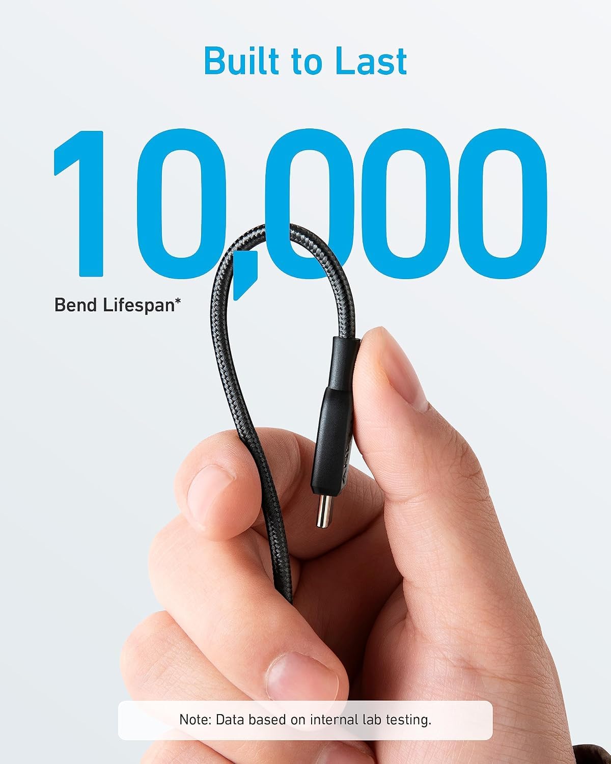 USB-C TO USB-C BRAID CABLE 1.8M BL