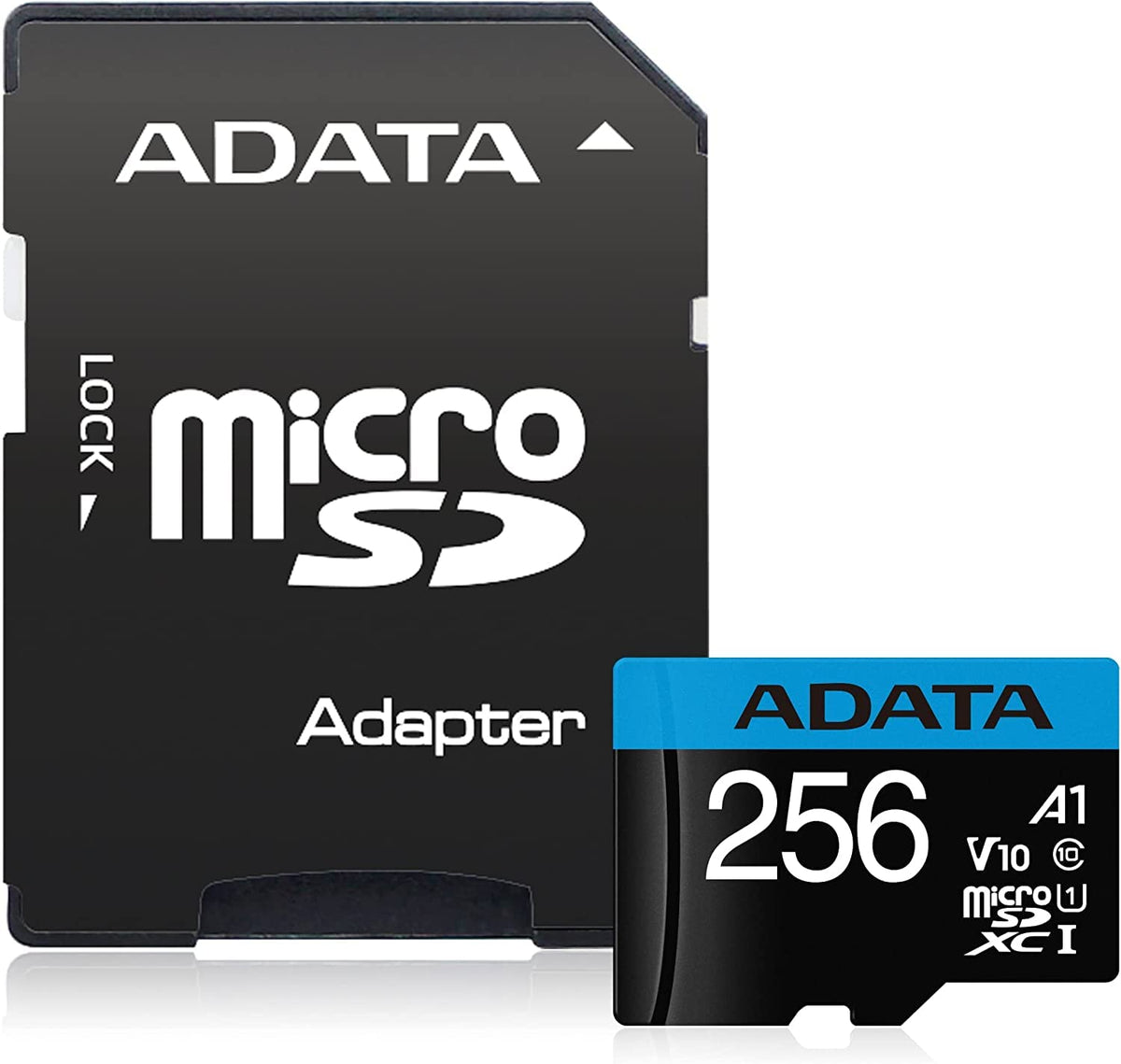 ADATA Premier 256GB MicroSDXC Class 10 UHS-I Flash Memory, Black