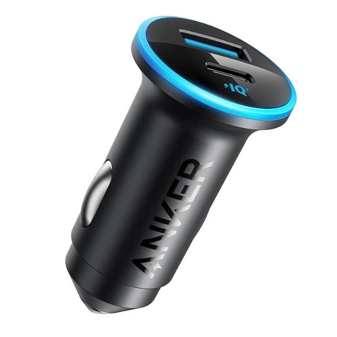 Anker 323 Car Fast Charger 52.5W ActiveShield 2.0 Safety System Black - A2735G11