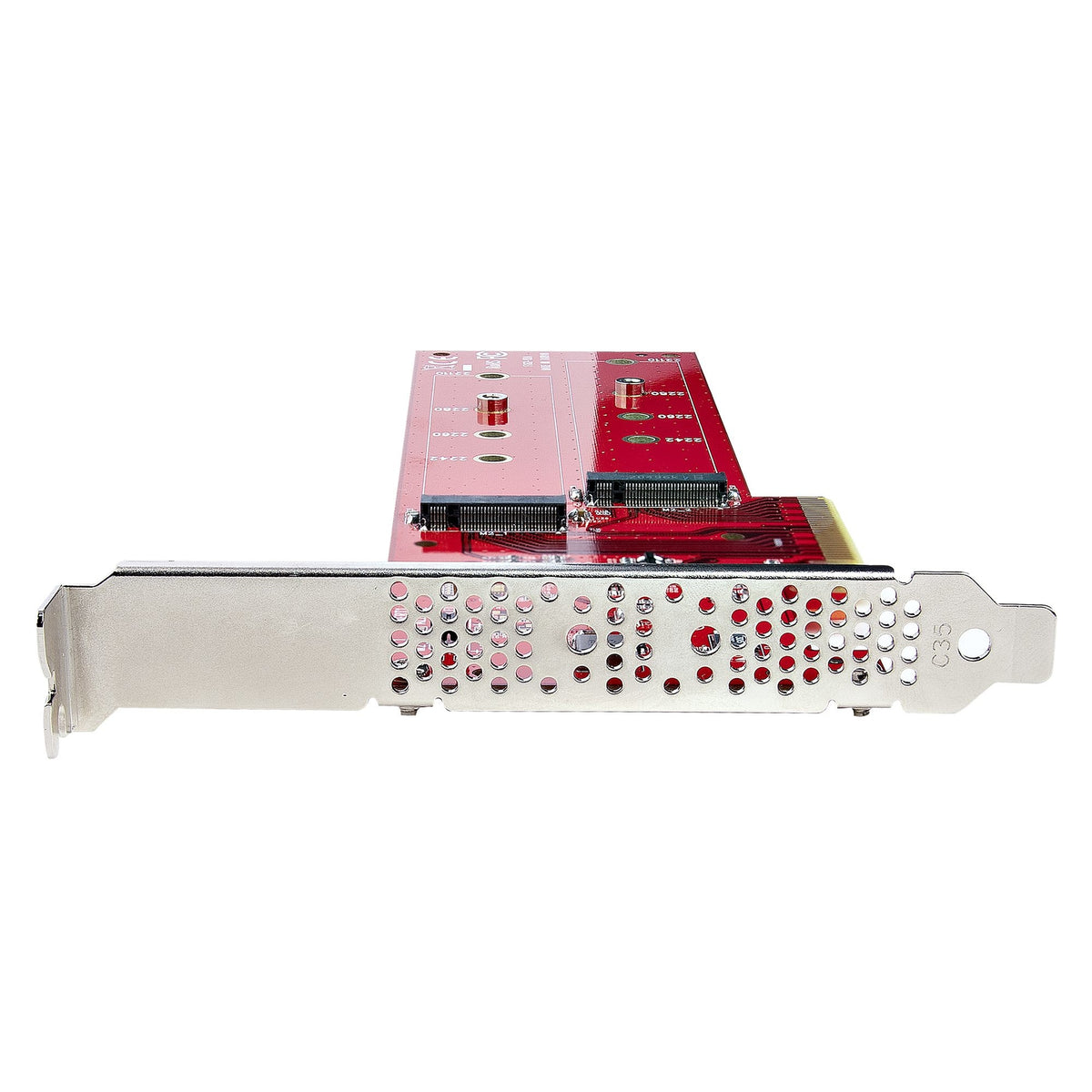 StarTech.com DUAL-M2-PCIE-CARD-B interface cards/adapter Internal