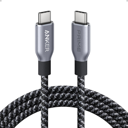Anker 240W USB-C to USB-C Cable, 6 ft Double Braided Nylon Type-C Charging Cable