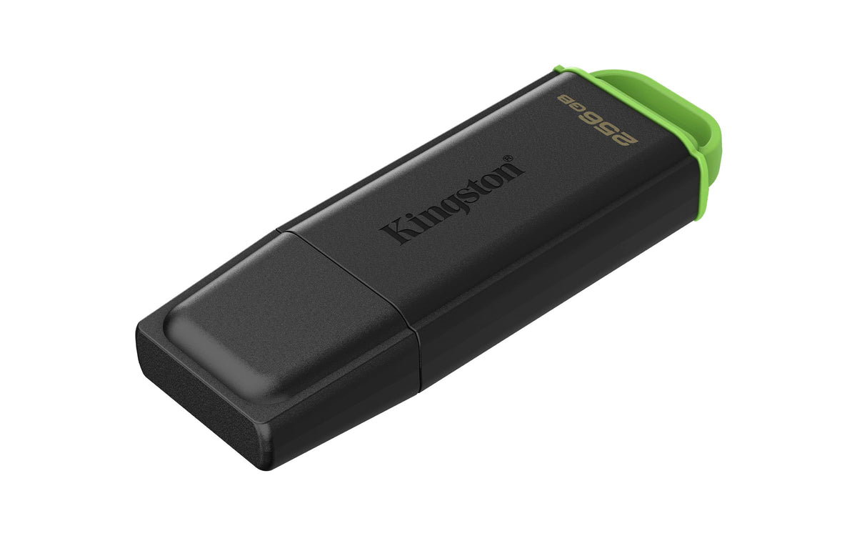 Kingston Datatraveler Exodia Dtxg2/256Gb Usb Flash Drive, 256Gb, Usb 3.2 Gen 1, Green/Black, Snap-On Cap Design