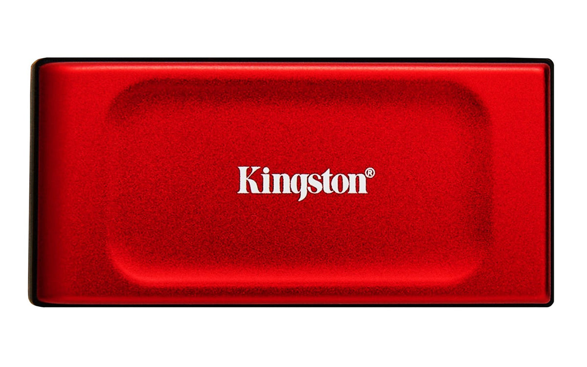 Kingston XS1000 1TB External SSD USB 3.2 Gen 2 Portable Solid State Drive Red