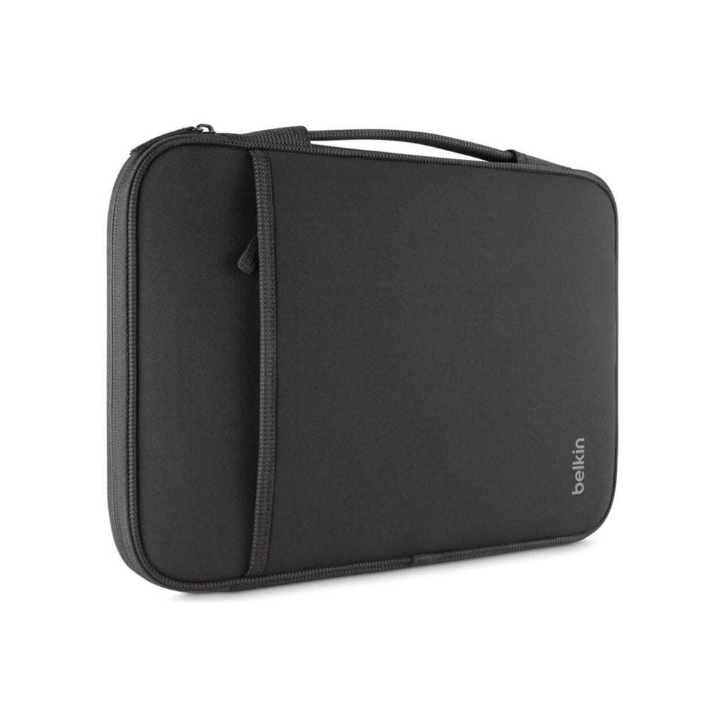 Belkin Slim Protective Sleeve with Carry Handle and Zipped Storage for Chromebooks, Netbooks and Laptops Upto 14 inch - Black