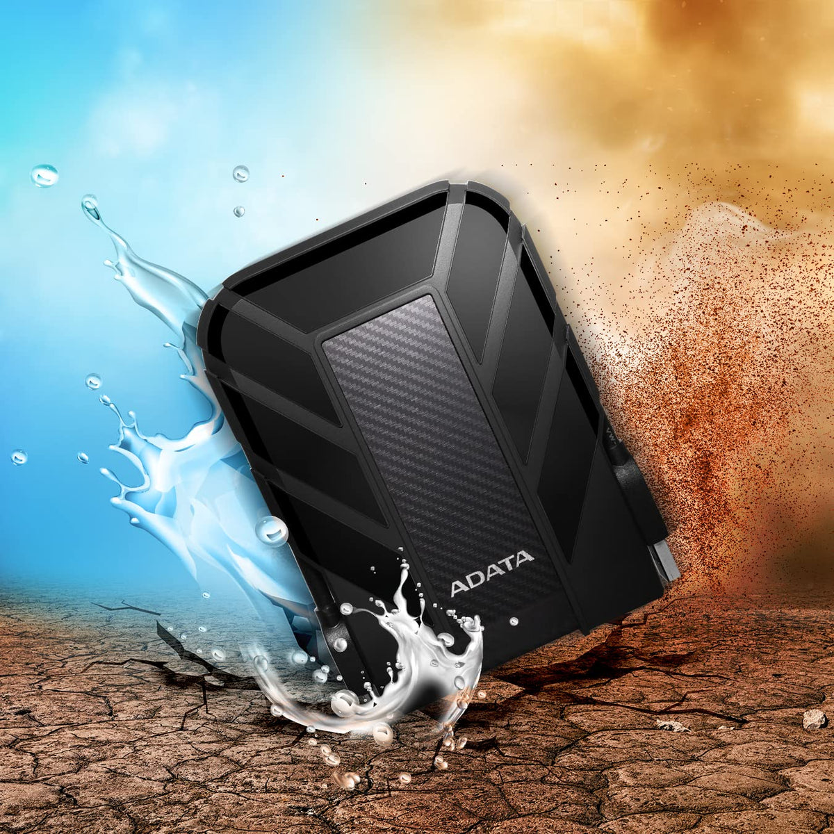 ADATA 5TB HD710 Pro USB3.1 2.5-inch Portable Hard Drive (Black)