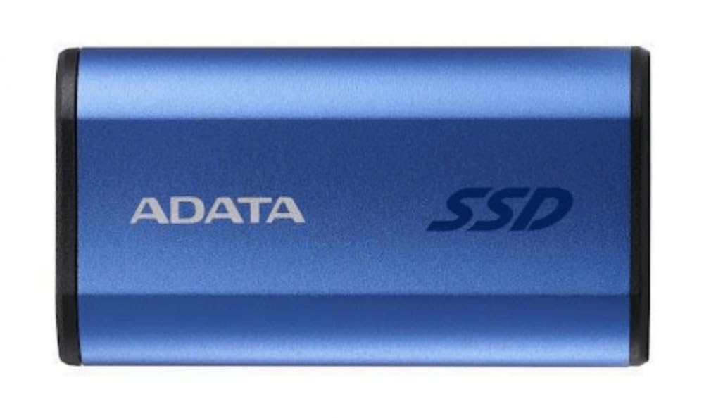 ADATA Se880 2Tb Pocket Size External Ssd Usb 3.2 Gen2 Type-C/Type-A Blue