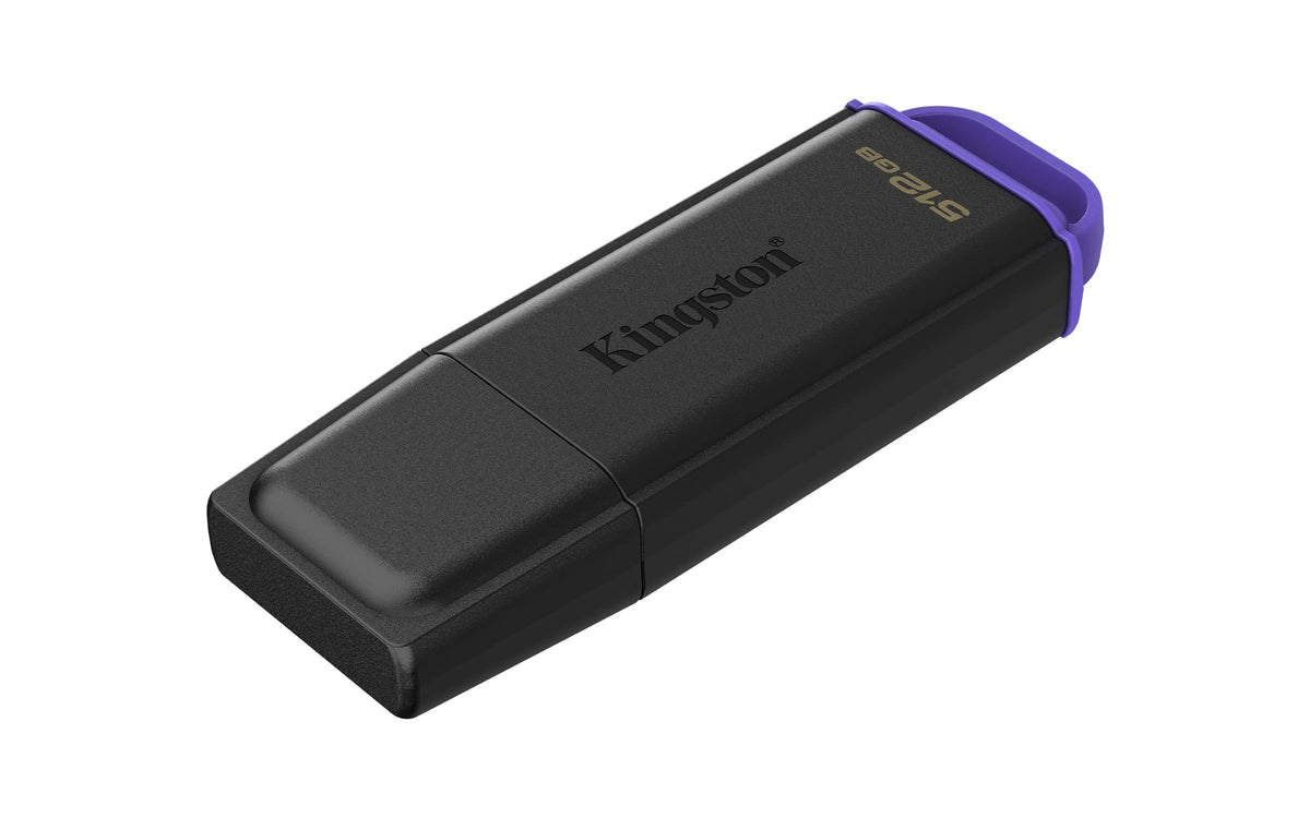 Kingston Datatraveler 512gb Tragbarer USB 3.2 Gen 1 Exodia Schwarz + Purple, 512 Gb, USB TyP-A, 3.2 Gen 1 (3.1 Gen 1), Kappe, 9.36 G, Schwarz, Purple