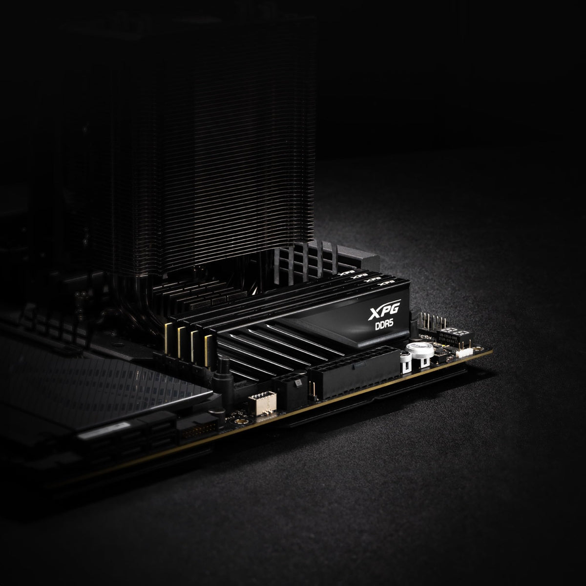 Kit Barrettes mémoire 32Go (2x16Go) DIMM DDR5 Adata XPG Lancer Blade PC5-44800 (5600 MHz) (Noir)