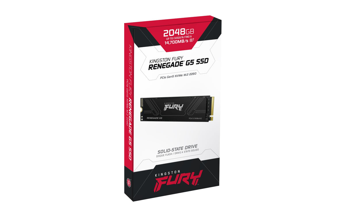 Kingston FURY Renegade G5 PCIe 5.0 NVMe M.2 2280 SSD 2T-SFYR2S/2T0