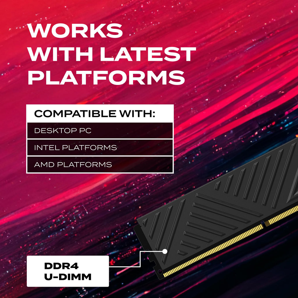 Adata AX4U320016G16A-DTBKD DDR4 16GB 32GB CL16 RAM Memory