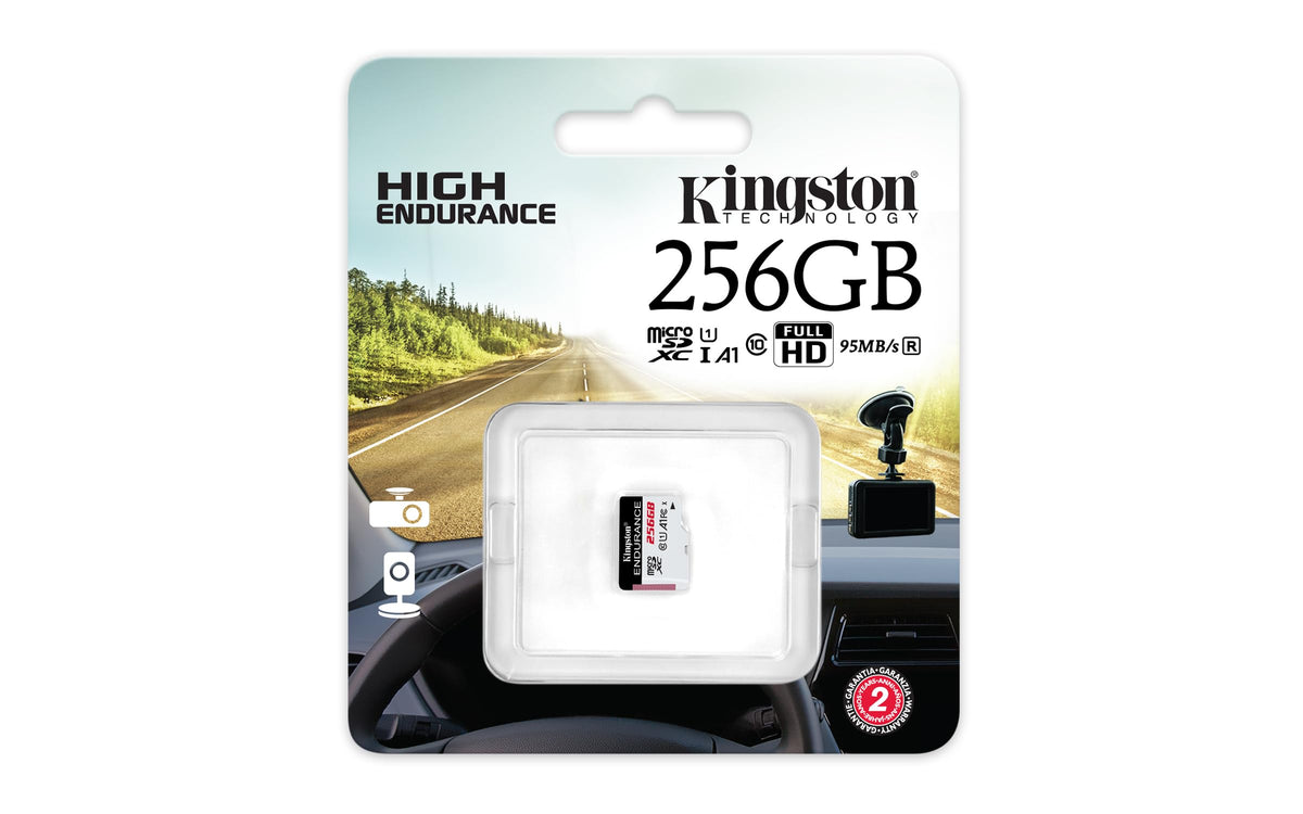 Kingston High Endurance microSDXC95R/45W C10 A1 UHS-I SDCE/256GB
