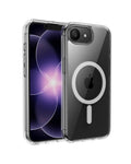 Belkin SheerForce Clear Lite Magnetic Phone Case for iPhone 17e and iPhone 16e, MagSafe Compatible with Raised Edges, Military-Grade Drop-Protection, Non-Yellowing, Ultra-Thin Design, Side Grip