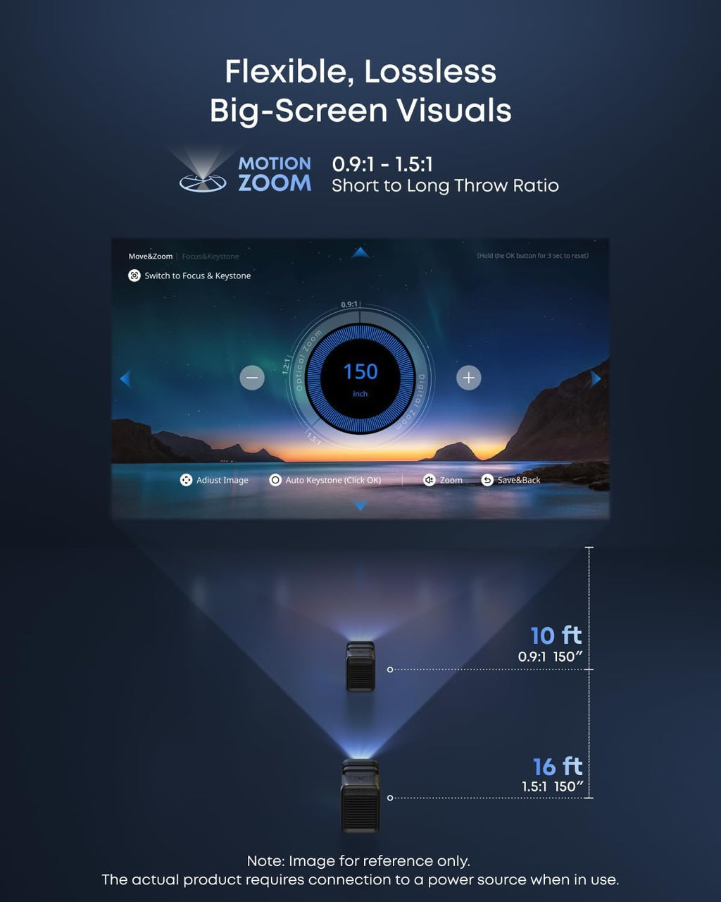soundcore NEBULA X1 4K Triple Laser Projector with Dolby Vision