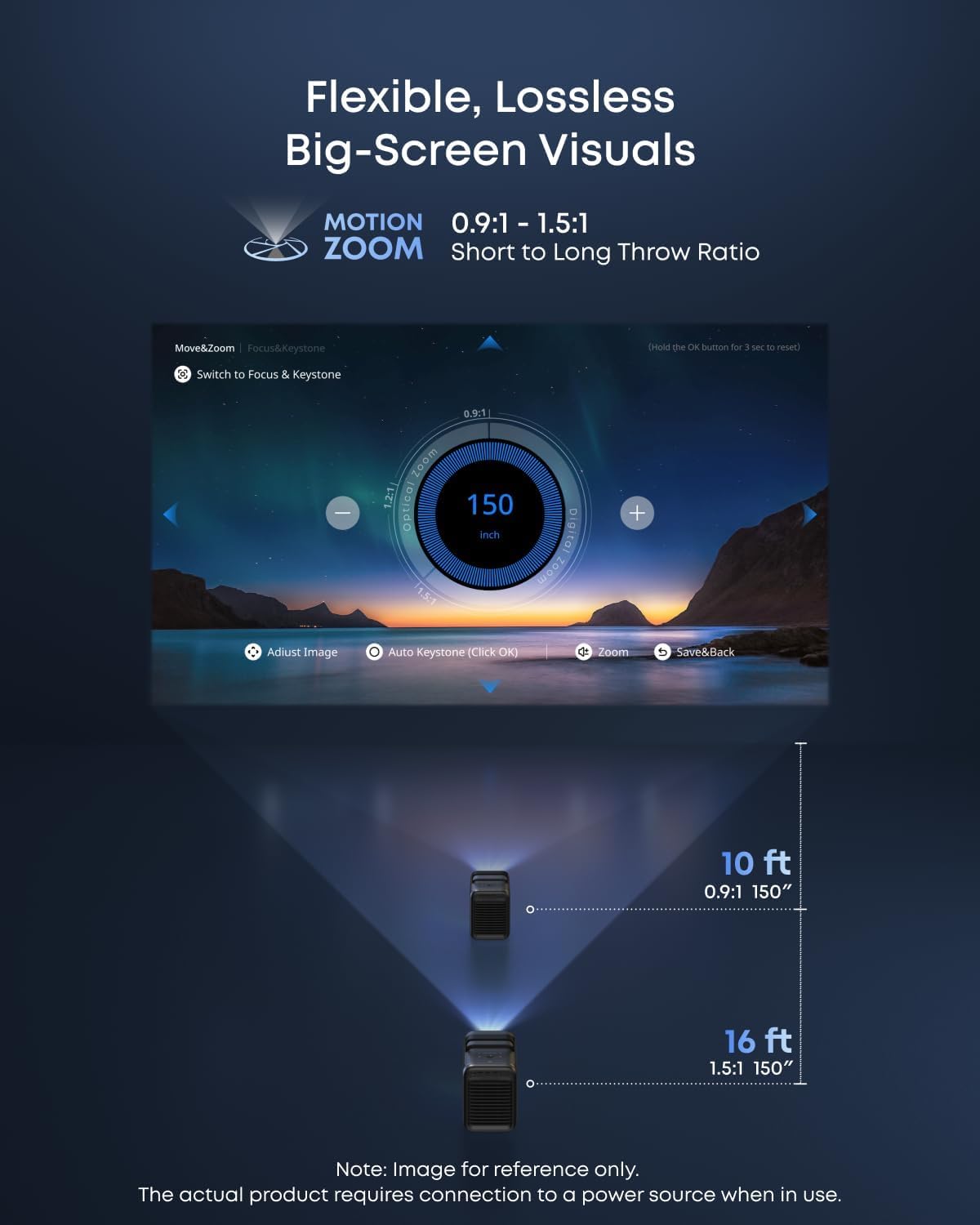 soundcore NEBULA X1 4K Triple Laser Projector with Dolby Vision